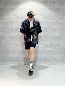 Manhattan Portage Staffさん(メンズ・174cm)の夏コーディネート