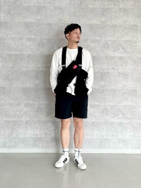 Manhattan Portage Staffさん（メンズ・174cm）の夏コーディネート
