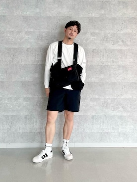 Manhattan Portage Staffさん（メンズ・174cm）の夏コーディネート
