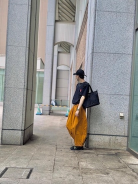 「アパレル」｜Manhattan Portage Staffさん（メンズ・180cm）の夏コーディネート