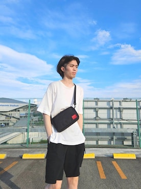 Manhattan Portage Staffさん（メンズ・183cm）の夏コーディネート