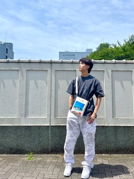 Manhattan Portage Staffさん（メンズ・175cm）の夏コーディネート