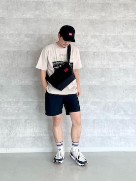 Manhattan Portage Staffさん（メンズ・174cm）の夏コーディネート