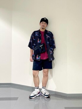 Manhattan Portage Staffさん（メンズ・174cm）の夏コーディネート