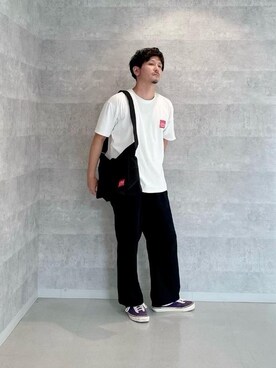 Manhattan Portage Staffさん(メンズ・174cm)の夏コーディネート