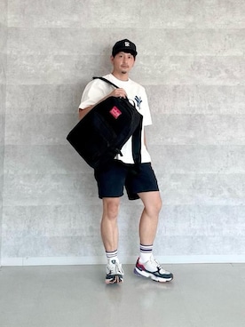 Manhattan Portage Staffさん(メンズ・174cm)の夏コーディネート