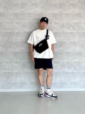 Manhattan Portage Staffさん(メンズ・174cm)の夏コーディネート