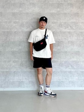 Manhattan Portage Staffさん(メンズ・174cm)の夏コーディネート
