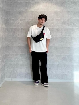 Manhattan Portage Staffさん(メンズ・174cm)の夏コーディネート