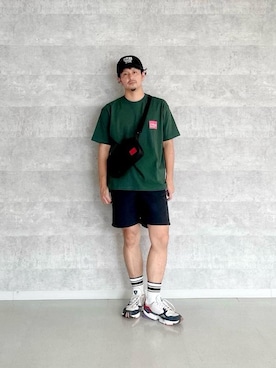 Manhattan Portage Staffさん（メンズ・174cm）の夏コーディネート