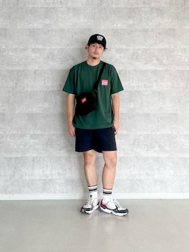 Manhattan Portage Staffさん(メンズ・174cm)の夏コーディネート