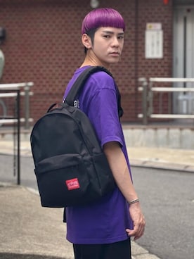 Manhattan Portage Staffさん（メンズ・172cm）の夏コーディネート