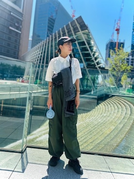Manhattan Portage Staffさん（レディース・163cm）の夏コーディネート