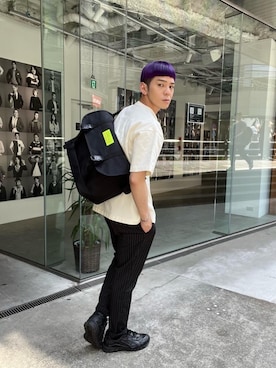 Manhattan Portage Staffさん（メンズ・172cm）の夏コーディネート