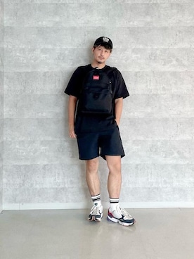 Manhattan Portage Staffさん（メンズ・174cm）の夏コーディネート