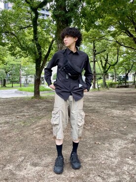 Manhattan Portage Staffさん（メンズ・172cm）の夏コーディネート
