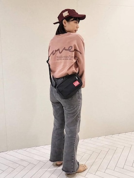 「アパレル」｜Manhattan Portage Staffさん（レディース・165cm）の夏コーディネート