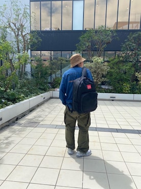 「アパレル」｜Manhattan Portage Staffさん（レディース・161cm）の夏コーディネート