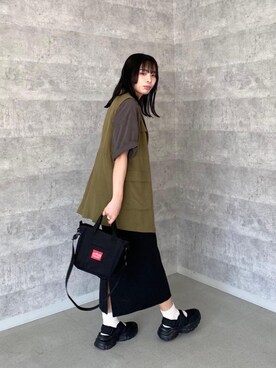 Manhattan Portage Staffさん（レディース・161cm）の秋コーディネート