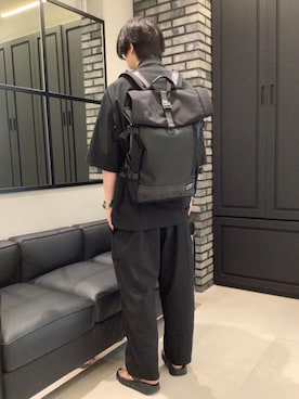 「Manhattan Portage BLACK LABEL」｜Manhattan Portage Staffさん（メンズ・176cm）の秋コーディネート