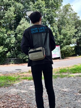 「アパレル」｜Manhattan Portage Staffさん（メンズ・180cm）の秋コーディネート