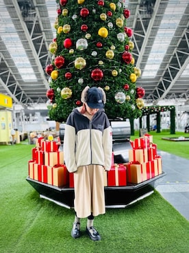 「アパレル」｜「アイテム（ブルゾン）」を使った、Manhattan Portage Staffさん（レディース・163cm）の秋コーディネート