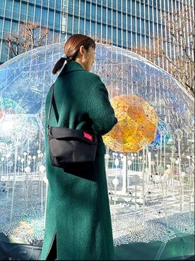 Manhattan Portage Staffさん（レディース・162cm）の冬コーディネート