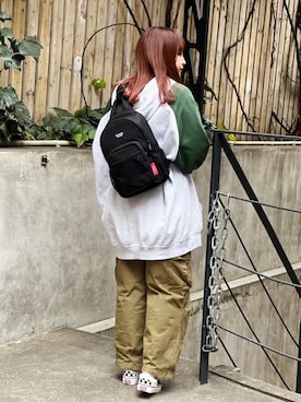 Manhattan Portage Staffさん（レディース・151cm）の冬コーディネート