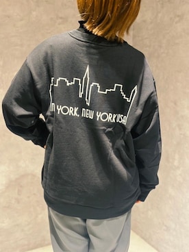 「アパレル」｜Manhattan Portage Staffさん（レディース・158cm）の冬コーディネート