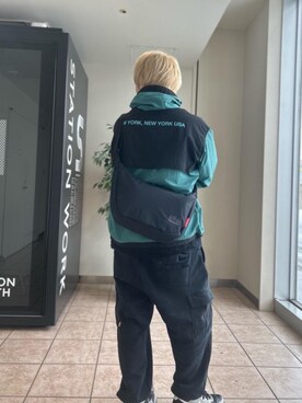 「アパレル」｜Manhattan Portage Staffさん（メンズ・178cm）の冬コーディネート