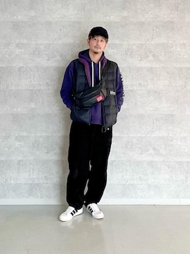 Manhattan Portage Staffさん（メンズ・174cm）の冬コーディネート