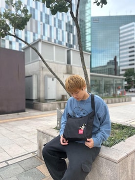 「アパレル」｜Manhattan Portage Staffさん（メンズ・178cm）の冬コーディネート