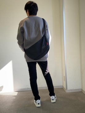 Manhattan Portage Staffさん（メンズ・180cm）の冬コーディネート
