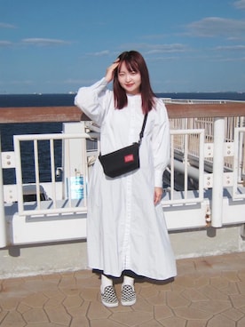 Manhattan Portage Staffさん（レディース・151cm）の冬コーディネート