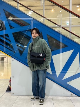 Manhattan Portage Staffさん(レディース・158cm)の冬コーディネート