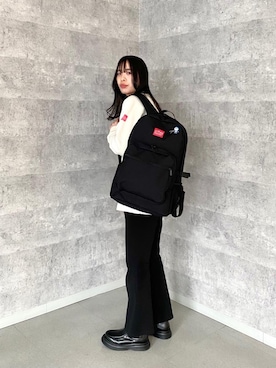 「通学スタイル」｜Manhattan Portage Staffさん（レディース・161cm）の春コーディネート