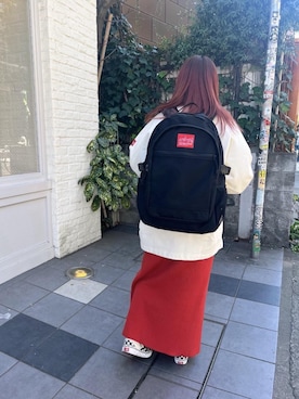 「通学スタイル」｜Manhattan Portage Staffさん（レディース・151cm）の春コーディネート