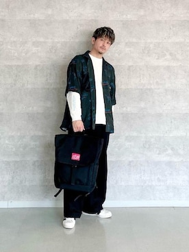 「アパレル」｜Manhattan Portage Staffさん（メンズ・174cm）の春コーディネート