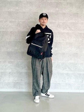 Manhattan Portage Staffさん（メンズ・174cm）の春コーディネート