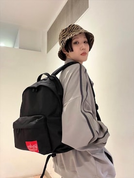 「通学スタイル」｜Manhattan Portage Staffさん（レディース・157cm）の春コーディネート