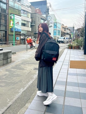 Manhattan Portage Staffさん(レディース・151cm)の春コーディネート