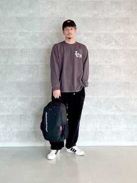Manhattan Portage Staffさん（メンズ・174cm）の春コーディネート