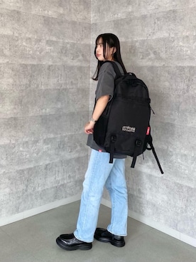 「通学スタイル」｜Manhattan Portage Staffさん（レディース・161cm）の春コーディネート