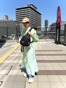 「通学スタイル」｜Manhattan Portage Staffさん（レディース・163cm）の春コーディネート