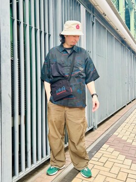 Manhattan Portage Staffさん(メンズ・178cm)の春コーディネート