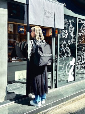 「通学スタイル」｜Manhattan Portage Staffさん（レディース・153cm）の春コーディネート