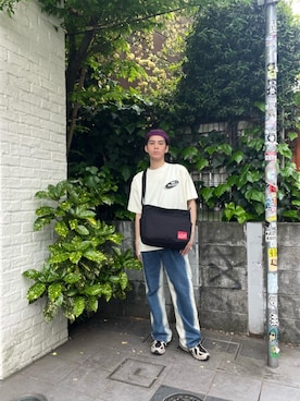 Manhattan Portage Staffさん（メンズ・172cm）の春コーディネート