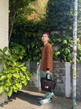 Manhattan Portage Staffさん(メンズ・172cm)の春コーディネート