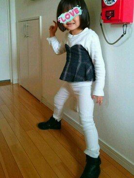 R＆Sさん（キッズ・100cm）の春コーディネート