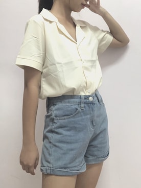 「catworld（キャットワールド）のアイテム」を使った、xuanさん（レディース・156cm）の夏コーディネート